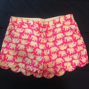 Buttercup Pink Tusk In Sun Elephant Shorts